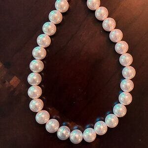 Signed Joan Rivers Light Pink Bubblegum Pearls